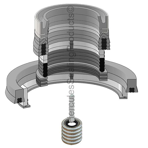 Allis-Chalmers 4912036 Kit de Sellos