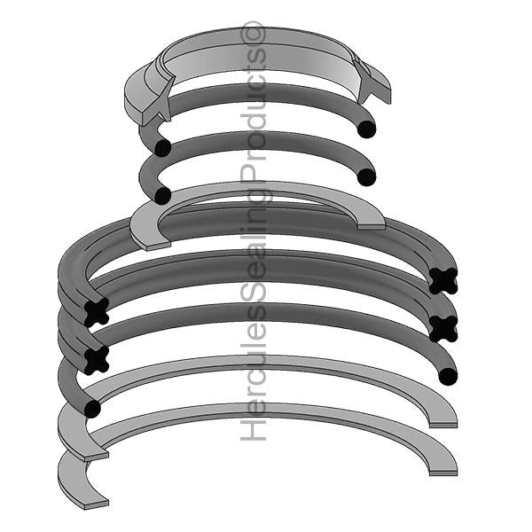 Allis-Chalmers 4991278 Kit de Sellos