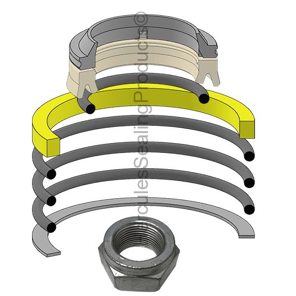 Bobcat 6588059 Kit de Sellos