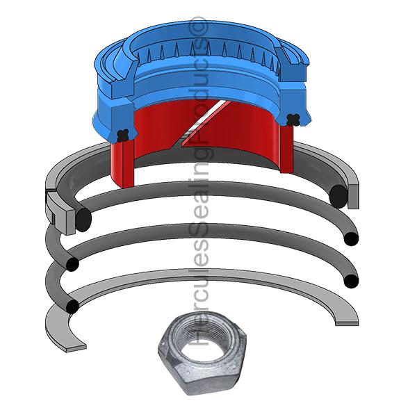 Bobcat 6817183 Kit de Sellos