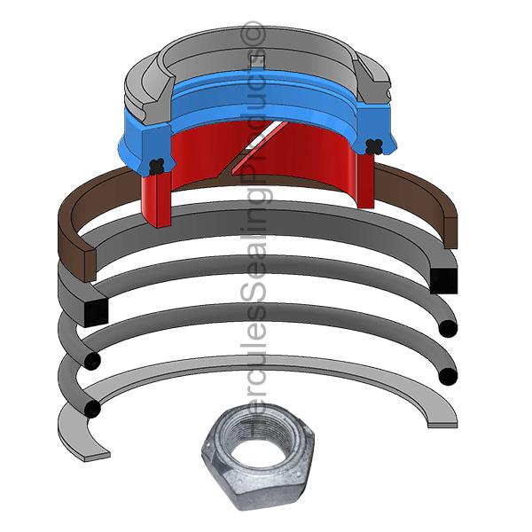 Bobcat 7162061 Seal Kit