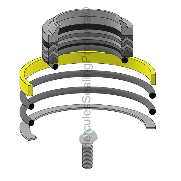 Custom Hoists Sk-4-21 Seal Kit
