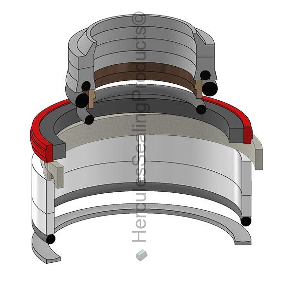 Custom Hoists Sk-4-53 Kit de Sellos