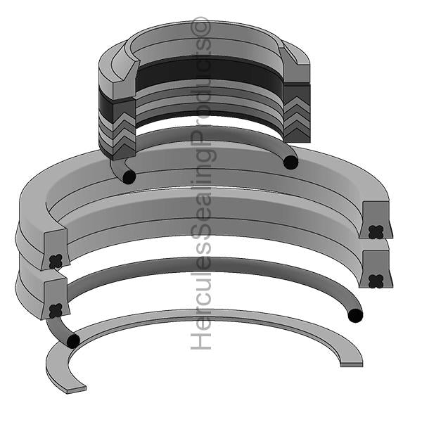 Custom Hoists Sk-6-44 Seal Kit