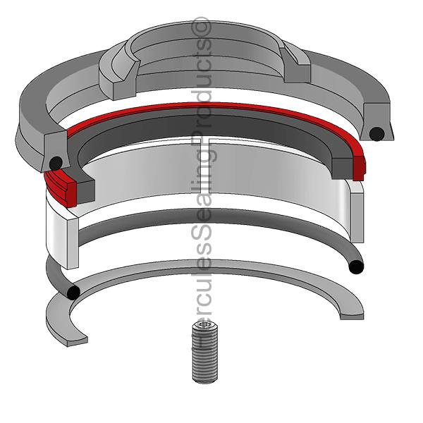 Custom Hoists Sk-6-84 Seal Kit