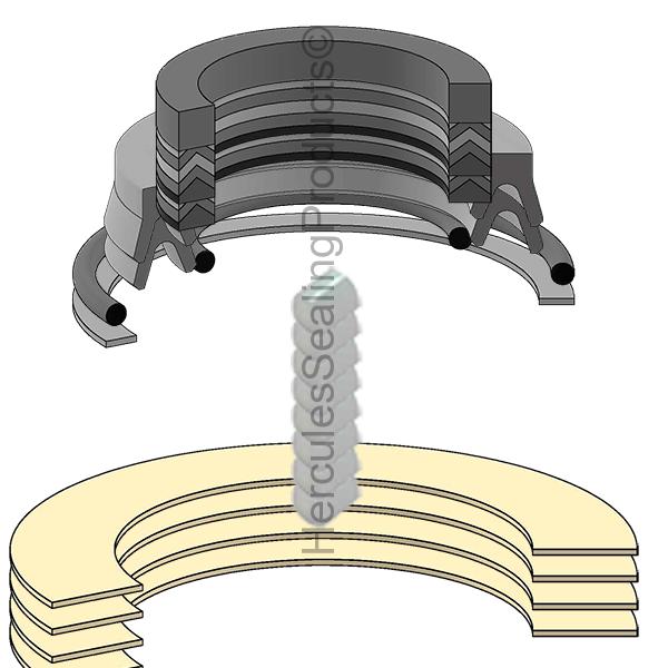 Clark Lift-Trucks 1811159 Kit de sellos