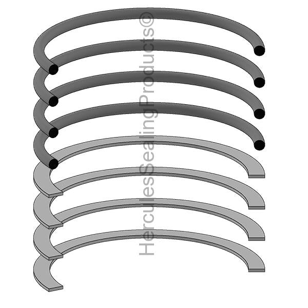 Clark Lift-Trucks 990208 Kit de sellos