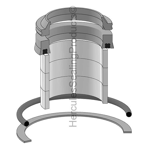 Parker/Commercial Intertech Sk-H107551 Kit de Sellos