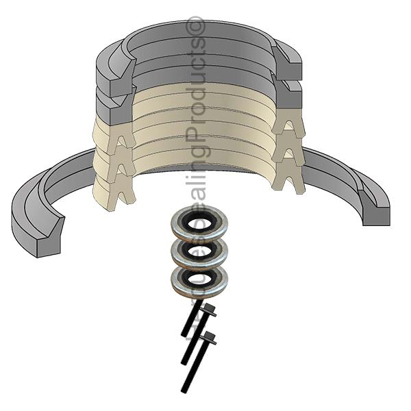 Crown Lift Trucks 101329 trousse de joints