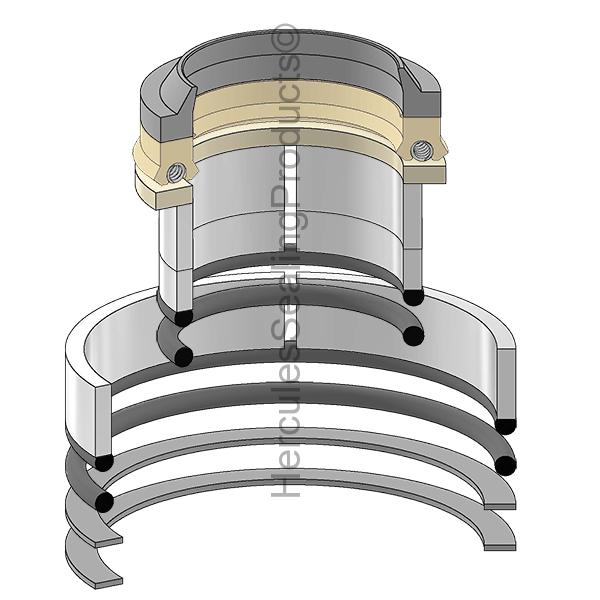 Caterpillar 0711436 Kit de sellos