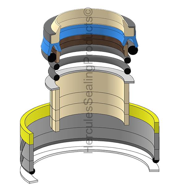 Caterpillar 0940691 Kit de sellos