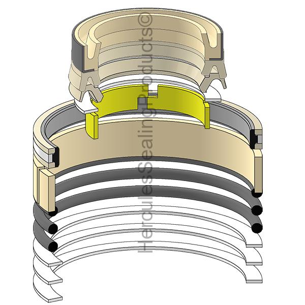Caterpillar 1057255 Kit de sellos