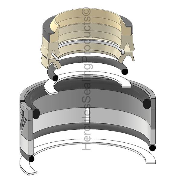 Caterpillar 1247010 Kit de sellos