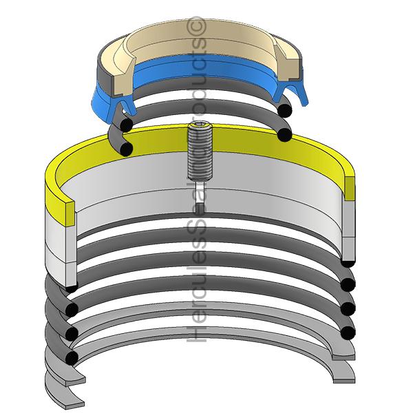 Caterpillar 1428963 Kit de sellos