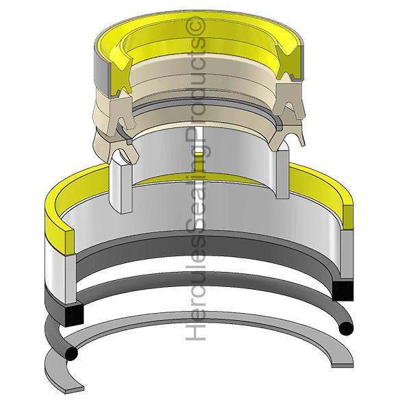 Caterpillar 1539053 Kit de sellos