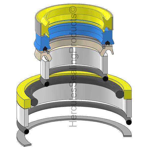 Caterpillar 1570246 Kit de sellos