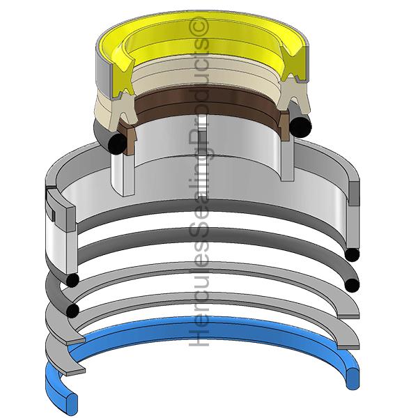 Caterpillar 1570284 Kit de sellos