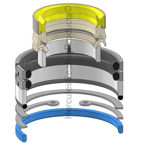 Caterpillar 1582872 Kit de sellos
