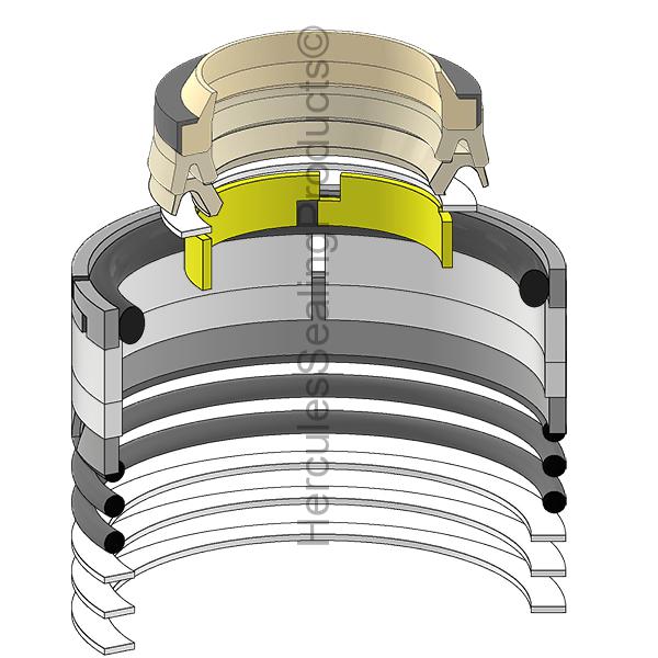 Caterpillar 1624676 Kit de sellos