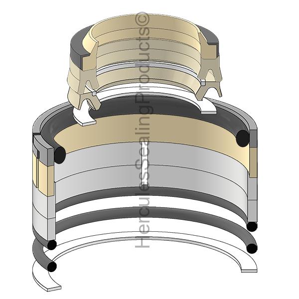 Caterpillar 1624677 Kit de sellos