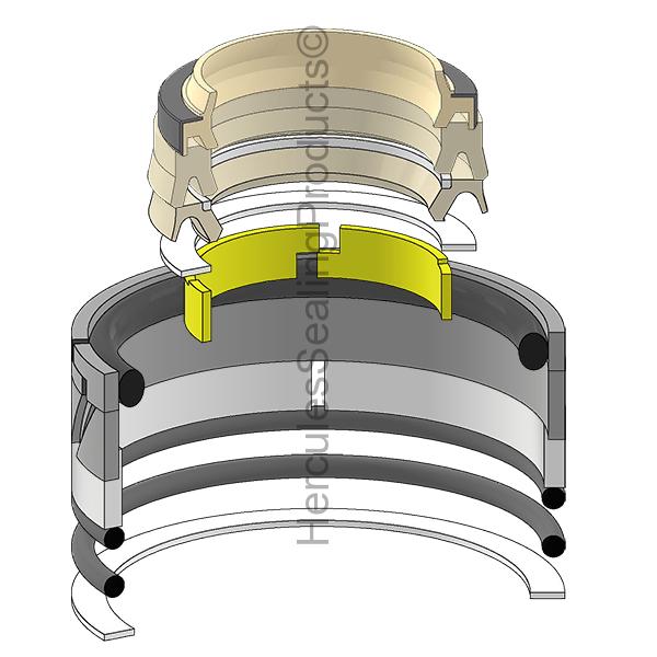 Caterpillar 1680758 Kit de sellos