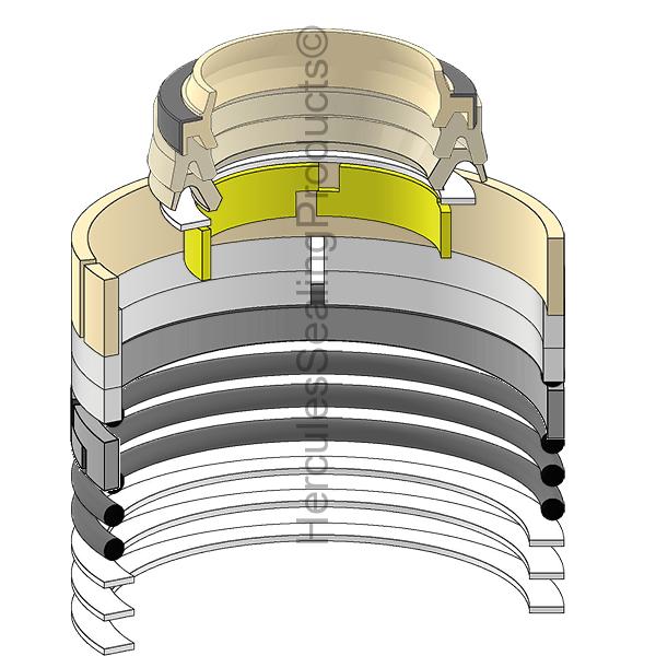 Caterpillar 1697838 Kit de sellos