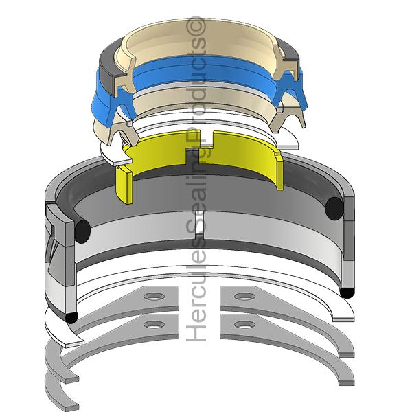 Caterpillar 1855574 Kit de sellos