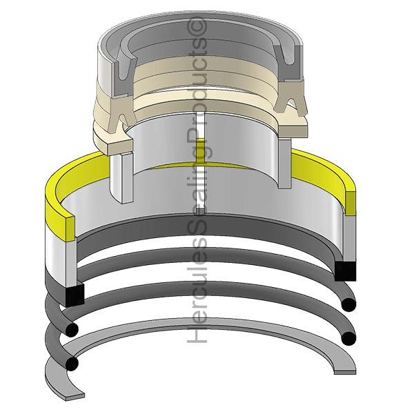 Caterpillar 1857025 Kit de sellos