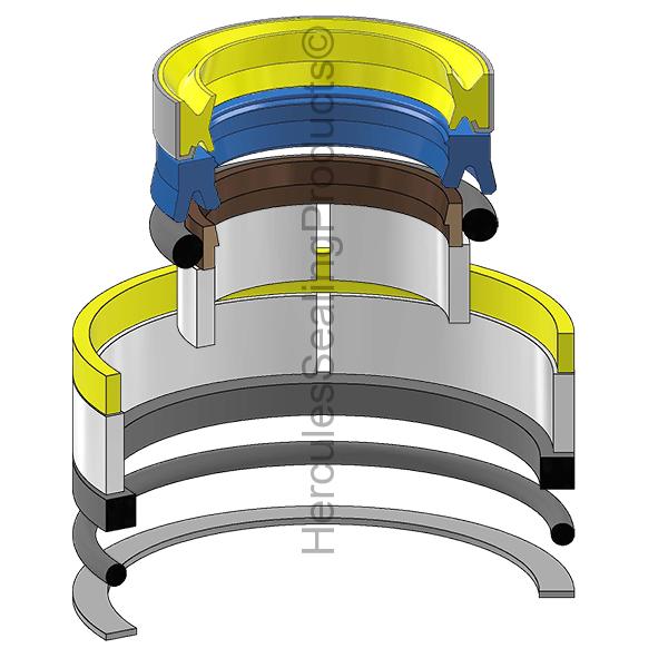 Caterpillar 1857667 Kit de sellos