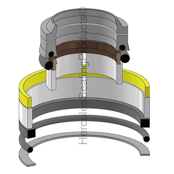 Caterpillar 1857687 Kit de sellos