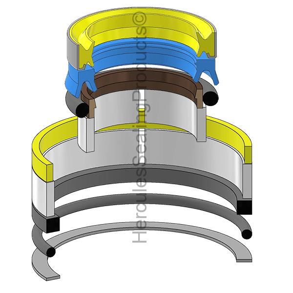 Caterpillar 1859517 Kit de sellos