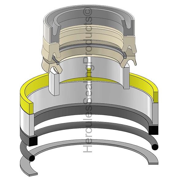Caterpillar 1864368 Kit de sellos