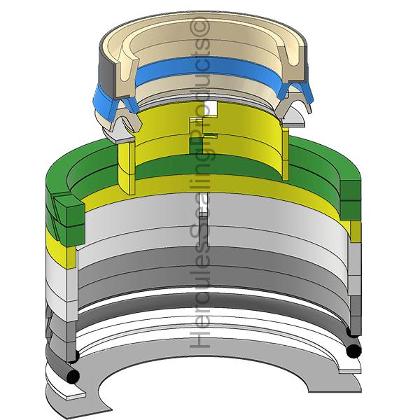 Caterpillar 1890281 Kit de sellos