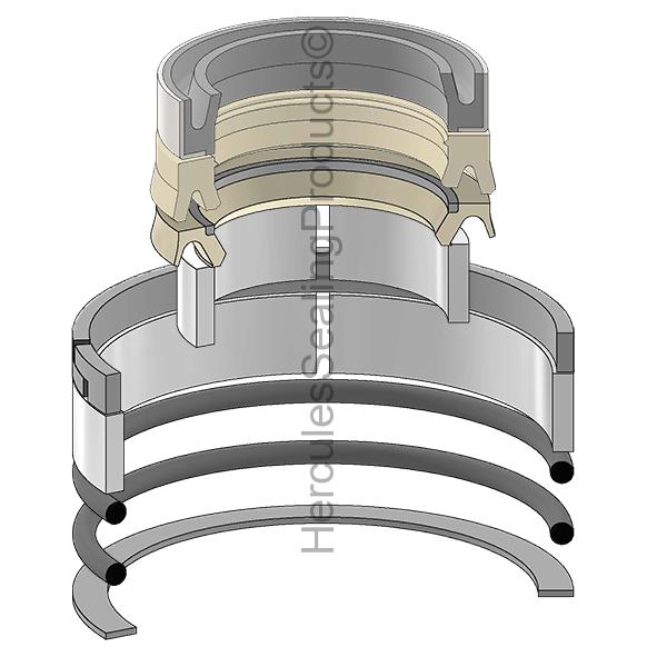 Caterpillar 1923010 Kit de sellos