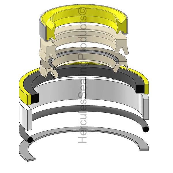 Caterpillar 1933089 Kit de sellos