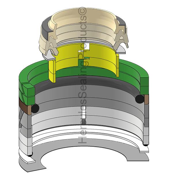 Caterpillar 1948366 Kit de sellos