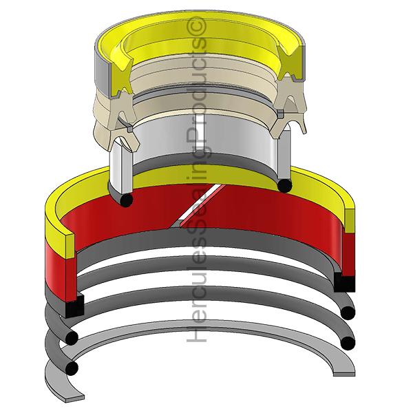 Caterpillar 2107078K Kit de sellos