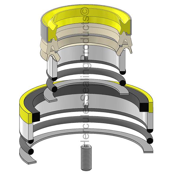 Caterpillar 2107091K Kit de sellos