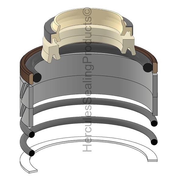 Caterpillar 2167247 Kit de sellos