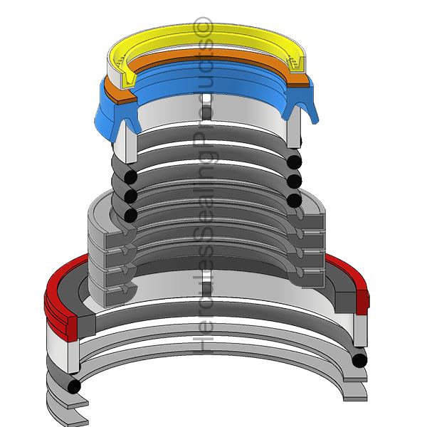 Caterpillar 4690676 Kit de sellos