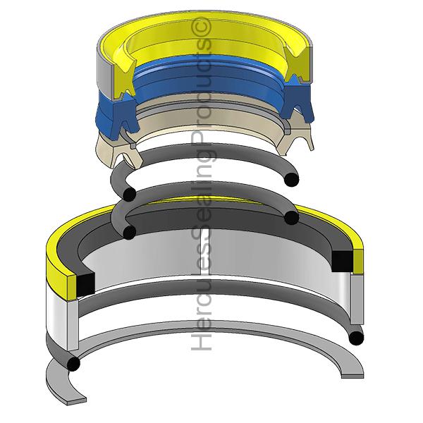 Caterpillar 7X2487 Kit de sellos
