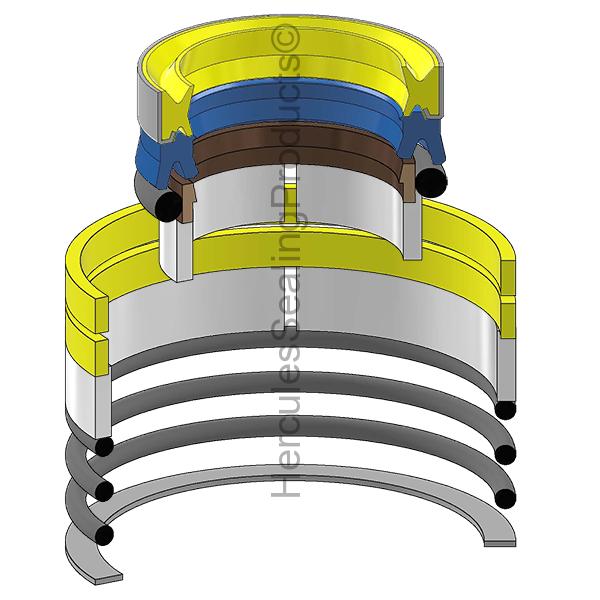 Caterpillar 7X2821 Kit de sellos
