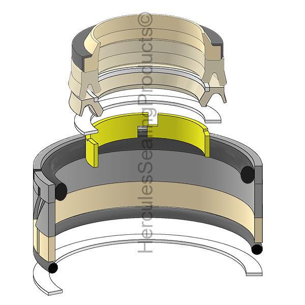 Caterpillar 7Y5147 Kit de sellos