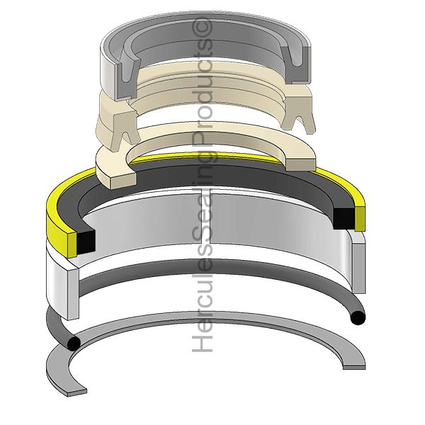 Caterpillar 8T1416 Kit de sellos