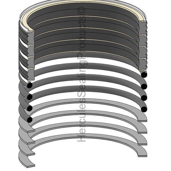 Effer Cranes 4464990 Seal Kit