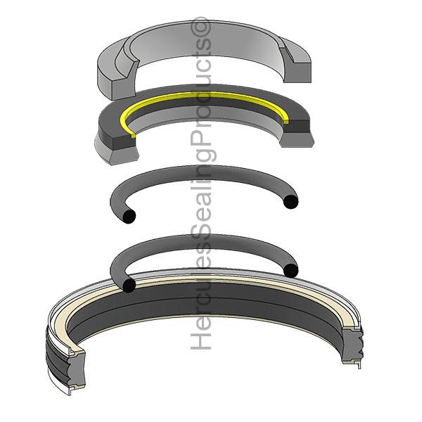 Fassi-Crane Gsc-161 Seal Kit