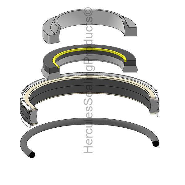 Fassi-Crane Gsc-57 Seal Kit