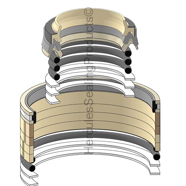 Hyundai 31Y1-13800 Seal Kit