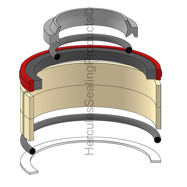 Jcb 232-56956 Seal Kit