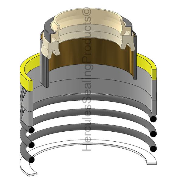 John Deere 0656604 Kit de Sellos